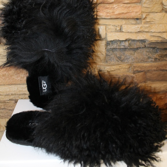 ugg fluff momma mongolian slipper